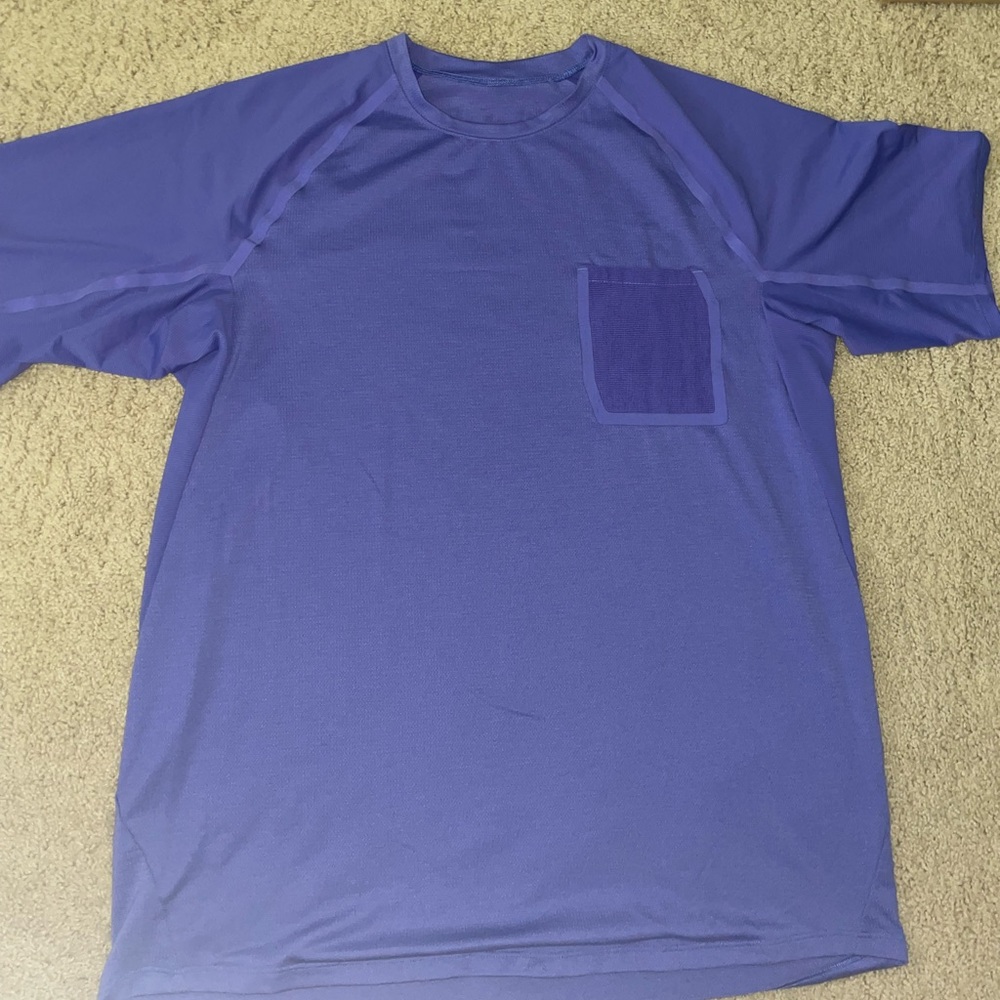 Purple Lululemon shirt